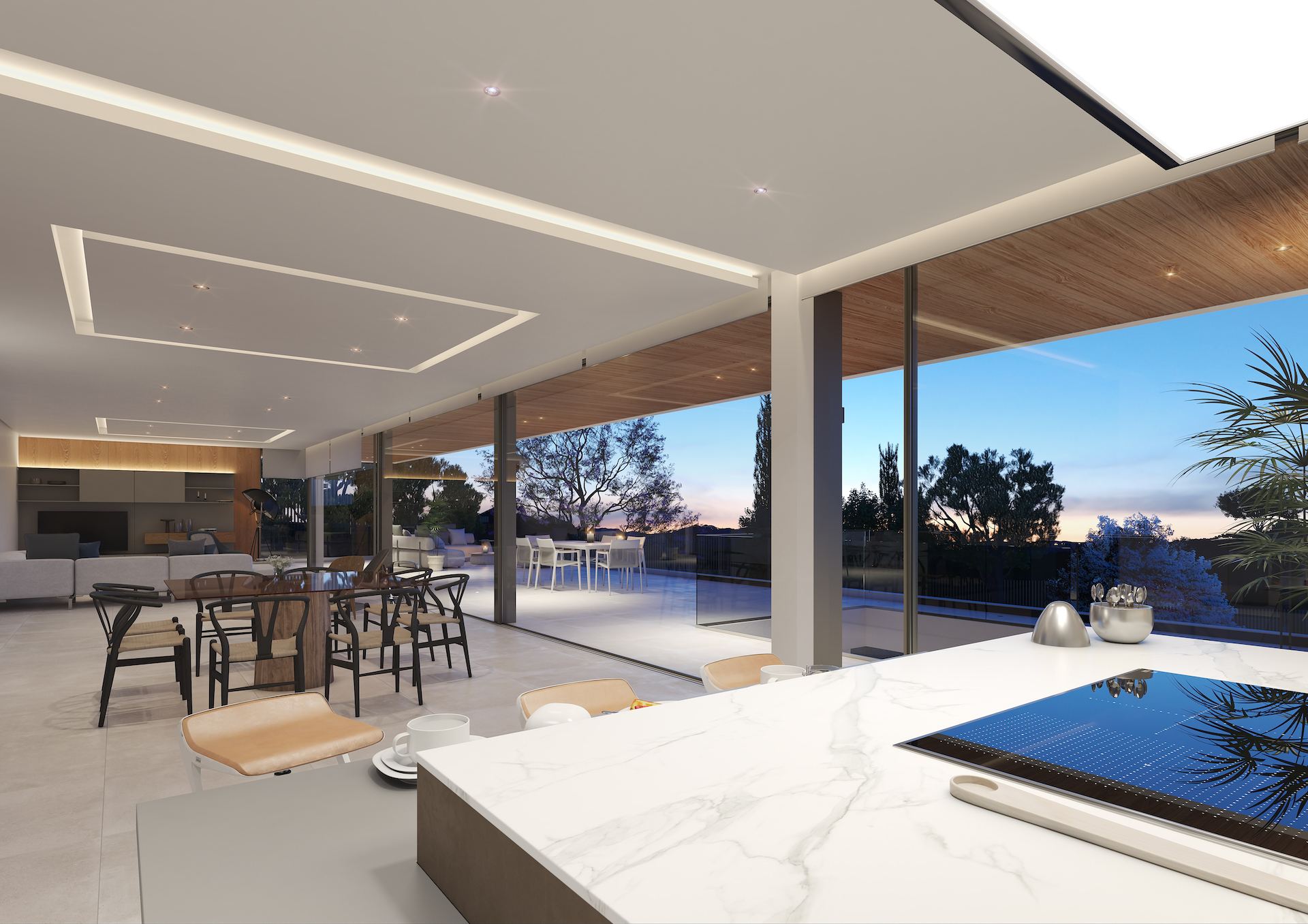 resa victoria ibiza real estate villa for sale new development furnet 2021 private pool interior modern kitchen living room 1.jpg